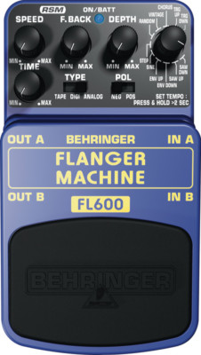 BEHRINGER FL600 FLANGE GUITAR FX PEDAL