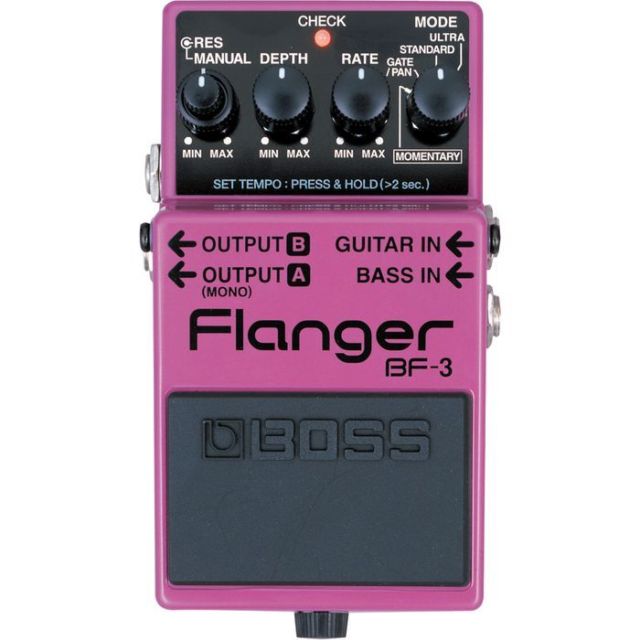 BOSS BF-3 FLANGER FX PEDAL ELECTRIC GUITAR FLANGE BF3