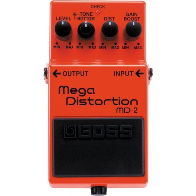 BOSS MD2 COMPACT MEGA DISTORTION FX PEDAL for GUITAR