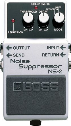 NS2 BOSS NOISE SUPRESSOR ELECTRIC GUITAR PEDAL 5 YR WARRANTY BRAND NEW IN BOX!