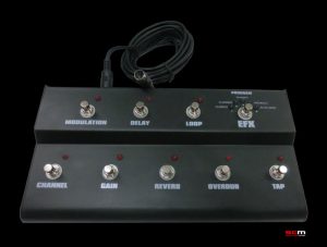NEW ASHTON FSW900 9 BUTTON FOOT SWITCH TO SUIT ASHTON GA100HFX & GA100FX AMPS
