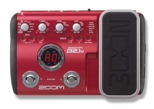 ZOOM B2.1U BASS GUITAR MULTI FX PEDAL