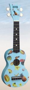 MAHALO PINEAPPLE BLUE SOPRANO UKULELE BRAND NEW with GIG BAG