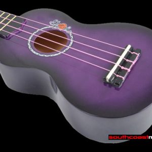 GYPSY ROSE GR1UK PURPLE UKULELE with BAG & STICKERS