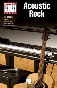 ACOUSTIC ROCK PIANO CHORD SONG BOOK SHEET MUSIC VARIOUS ARTISTS HAL LENOARD