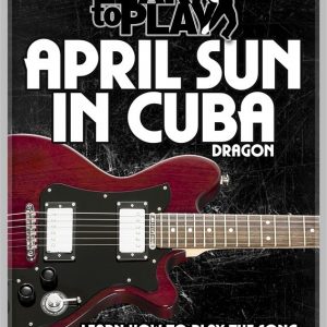 LEARN TO PLAY APRIL SUN IN CUBA by DRAGON GUITAR DVD TUITIONAL TUTORIAL MUSIC