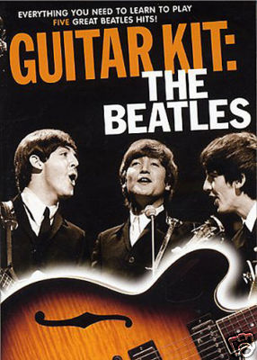 GUITAR KIT THE BEATLES DVD CD LEARN TO PLAY TUITIONAL