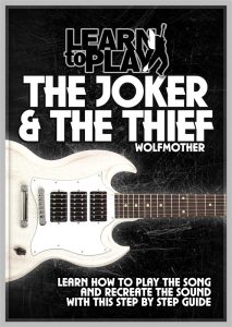 TUITIONAL MUSIC DVD WOLFMOTHER THE JOKER AND THE THIEF LEARN TO PLAY DVD