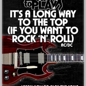 LEARN TO PLAY ITS A LONG WAY TO THE TOP by ACDC DADDY COOL GUITAR DVD TUITIONAL