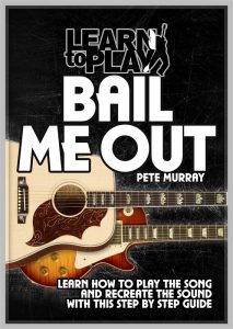 PETE MURRAY BAIL ME OUT LEARN TO PLAY GUITAR DVD TUITIONAL DVD