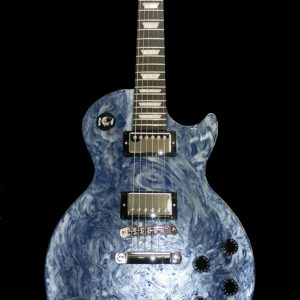 GIBSON LES PAUL STUDIO BLUE SWIRL LIMITED EDITION ELECTRIC GUITAR IN CASE