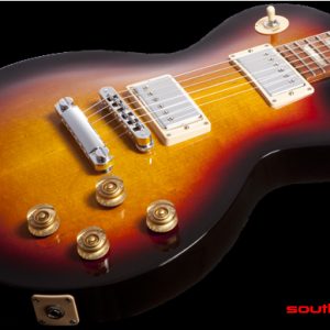 GIBSON LES PAUL STUDIO FIREBURST ELECTRIC GUITAR IN CASE