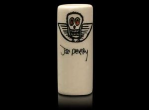 DUNLOP JOE PERRY BONEYARD GUITAR SLIDE PORCELAIN TONE BAR J255