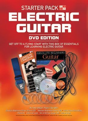 IN A BOX ELECTRIC GUITAR STARTER PACK INCLUDES ALL ACCESSORIES