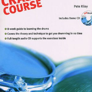 DRUMS CRASH COURSE BOOK + FREE CD