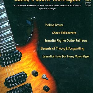 A BLUEPRINT FOR HOT GUITAR LICKS TRICKS & TECHNIQUES TUITIONAL BOOK & CD