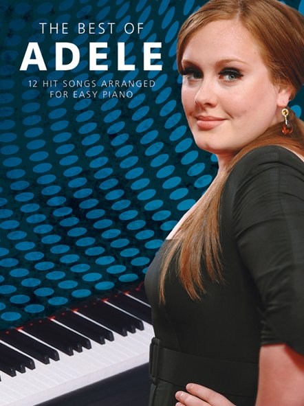 ADELE THE BEST OF EASY PIANO SHEET MUSIC SONG BOOK 12 HIT SONGS