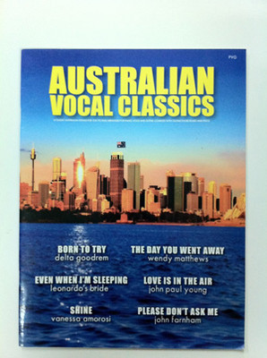 AUSTRALIAN VOCAL CLASSICS PVG BOOK FOR PIANO VOCAL GUITAR 6 SONGS SHEET MUSIC