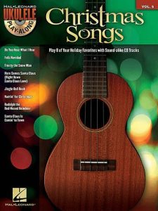 CHRISTMAS SONGS UKULELE TAB PLAY ALONG SERIES VOLUME 5 SONG BOOK CD