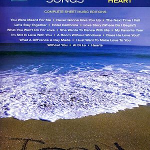 COOL LOVE SONGS BALLADS FROM THE HEART PIANO SONG BOOK