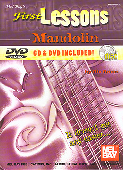 FIRST LESSONS MANDOLIN BOOK CD & DVD