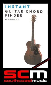 GUITAR CHORD FINDER BOOK WILLIAM BAY AUSTRALIAN EDITION HANDY SIZE