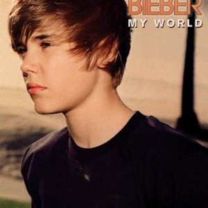 JUSTIN BIEBER MY WORLD SHEET MUSIC SONG BOOK PVG PIANO VOCAL GUITAR