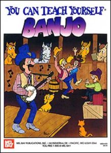 LEARN TO PLAY BANJO WITH MEL BAY YOU CAN TEACH YOURSELF BANJO BOOK AND DVD