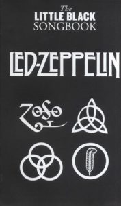 LED ZEPPELIN THE LITTLE BLACK SONG BOOK 86 SONG BOOK