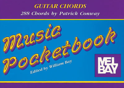 MEL BAY GUITAR CHORDS MUSIC POCKETBOOK 288 CHORDS