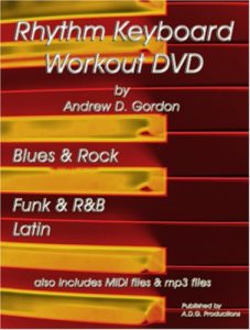 RHYTHM KEYBOARD WORKOUT BOOK & DVD PRACTICE TECHNIQUES CHORDS