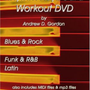 RHYTHM KEYBOARD WORKOUT BOOK & DVD PRACTICE TECHNIQUES CHORDS