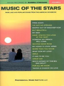 MUSIC OF THE STARS BARBRA STREISAND VOL 9 SONG BOOK PIANO VOCAL GUITAR