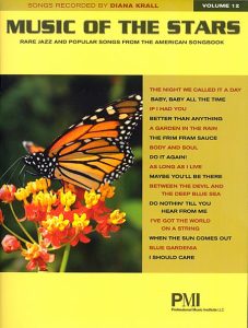MUSIC OF THE STARS VOLUME 12 DIANA KRALL PIANO VOCAL GUITAR SONG BOOK