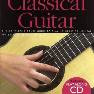 AM972598 ABSOLUTE BEGINNERS CLASSICAL NYLON GUITAR BOOK LEARN PLAY TUITION