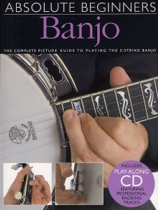 AM986403 ABSOLUTE BEGINNERS BANJO LEARN TO PLAY TUITION BOOK & CD PICTURES