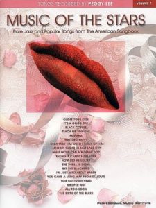 PEGGY LEE MUSIC SONG BOOK - PIANO VOCAL GUITAR