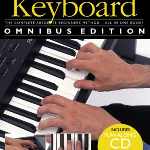 ABSOLUTE BEGINNERS KEYBOARD OMNIBUS EDITION LEARN TUITIONAL BOOK & CD