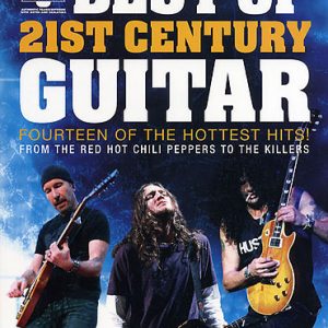 45 BEST OF 21ST CENTURY GUITAR SONG BOOK jet u2 killers rhcp