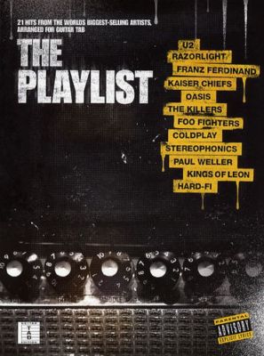 THE PLAYLIST GUITAR TAB SONG BOOK 21 SONGS FOO FIGHTERS U2 COLDPLAY