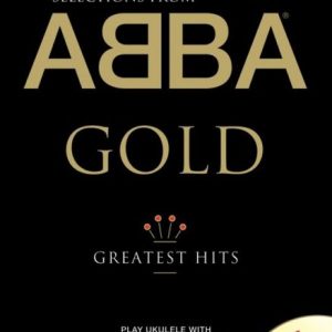 STRUMALONG UKULELE SELECTIONS FROM ABBA GOLD SONG BOOK + CD 15 SONGS UKE