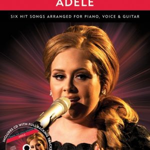 ADELE SONGS FOR SOLO SINGERS PIANO VOCAL GUITAR PVG SHEET MUSIC SONG BOOK & CD