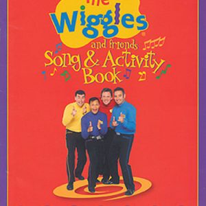 WIGGLES & FRIENDS 18 SONG & ACTIVITY BOOK LYRICS CHORDS MELODY LINE & ACTIVITIES
