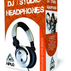HP60 PRO STEREO HEADPHONES, DJ, STUDIO & PERSONAL USE. NEW!