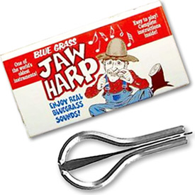 JAW HARP BLUEGRASS COUNTRY EASY TO PLAY w INSTRUCTIONS JAWHARP