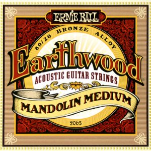 EARTHWOOD ERNIE BALL MANDOLIN STRINGS STRING SET 2065 MEDIUM GAUGE 10-36