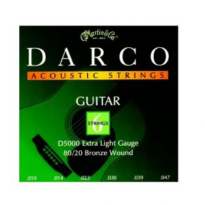 Martin Co - DARCO BRONZE ACOUSTIC GUITAR STRINGS 10-47