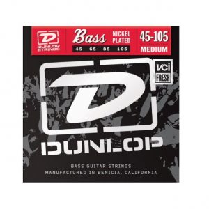 BASS GUITAR STRINGS DUNLOP DBN45105 MEDIUM GAUGE 45-105 STRING STRING SET