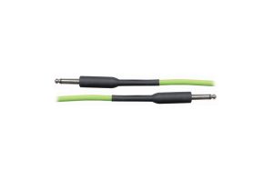 NEON GREEN 20 FOOT PROFESSIONAL QUALITY GUITAR CABLE LEAD FOR ELECTRIC BASS ETC