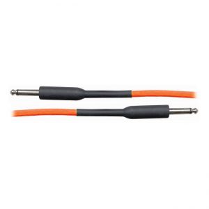 10FT (3M) PROFESSIONAL INSTRUMENT CABLE FLUORO ORANGE